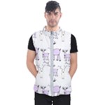 Cute Deers  Men s Puffer Vest
