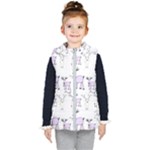 Cute Deers  Kids  Hooded Puffer Vest
