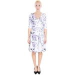 Cute Deers  Wrap Up Cocktail Dress