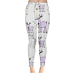 Cute Deers  Inside Out Leggings