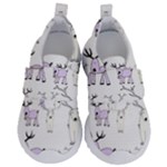 Cute Deers  Kids  Velcro No Lace Shoes