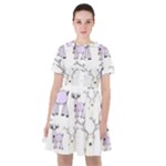 Cute Deers  Sailor Dress