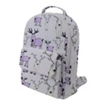 Cute Deers  Flap Pocket Backpack (Large)