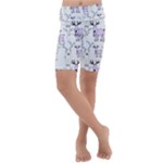 Cute Deers  Kids  Lightweight Velour Cropped Yoga Leggings
