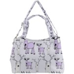 Cute Deers  Double Compartment Shoulder Bag