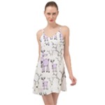 Cute Deers  Summer Time Chiffon Dress