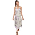 Cute Deers  Halter Tie Back Dress 