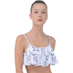 Cute Deers  Frill Bikini Top