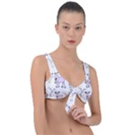Cute Deers  Front Tie Bikini Top