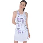 Cute Deers  Racer Back Mesh Tank Top