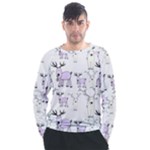 Cute Deers  Men s Long Sleeve Raglan T-Shirt