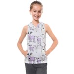 Cute Deers  Kids  Sleeveless Hoodie
