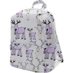 Cute Deers  Zip Up Backpack