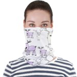 Cute Deers  Face Seamless Bandana (Adult)