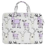 Cute Deers  MacBook Pro 13  Double Pocket Laptop Bag