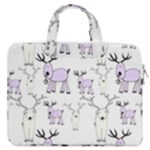 Cute Deers  MacBook Pro 16  Double Pocket Laptop Bag 