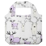 Cute Deers  Premium Foldable Grocery Recycle Bag