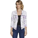 Cute Deers  Women s Casual 3/4 Sleeve Spring Jacket