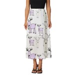 Cute Deers  Classic Midi Chiffon Skirt