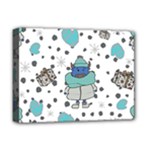 Little Cow Christmas  Deluxe Canvas 16  x 12  (Stretched) 