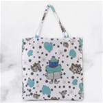 Little Cow Christmas  Grocery Tote Bag