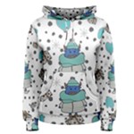 Little Cow Christmas  Women s Pullover Hoodie