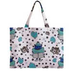 Little Cow Christmas  Zipper Mini Tote Bag