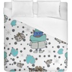 Little Cow Christmas  Duvet Cover (King Size)
