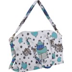 Little Cow Christmas  Canvas Crossbody Bag