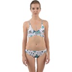 Little Cow Christmas  Wrap Around Bikini Set