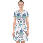 Little Cow Christmas  Adorable in Chiffon Dress