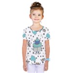 Little Cow Christmas  Kids  One Piece T-Shirt