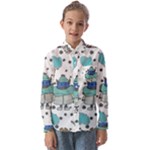 Little Cow Christmas  Kids  Long Sleeve Shirt