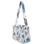 Little Cow Christmas  Rope Handles Shoulder Strap Bag