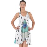 Little Cow Christmas  Show Some Back Chiffon Dress