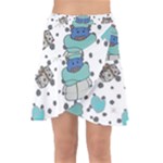 Little Cow Christmas  Wrap Front Skirt