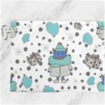 Little Cow Christmas  Canvas Cosmetic Bag (XXXL)