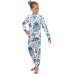 Little Cow Christmas  Kids  Long Sleeve Set 