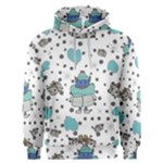 Little Cow Christmas  Men s Overhead Hoodie