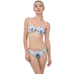 Little Cow Christmas  Classic Bandeau Bikini Set