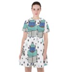Little Cow Christmas  Sailor Dress