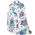 Little Cow Christmas  Double Compartment Backpack