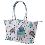 Little Cow Christmas  Canvas Shoulder Bag
