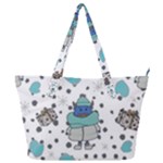 Little Cow Christmas  Full Print Shoulder Bag