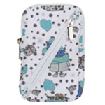Little Cow Christmas  Belt Pouch Bag (Small)