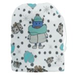 Little Cow Christmas  Drawstring Pouch (3XL)