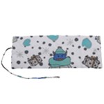Little Cow Christmas  Roll Up Canvas Pencil Holder (S)