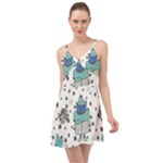 Little Cow Christmas  Summer Time Chiffon Dress