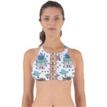 Little Cow Christmas  Perfectly Cut Out Bikini Top