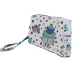 Little Cow Christmas  Wristlet Pouch Bag (Small)
